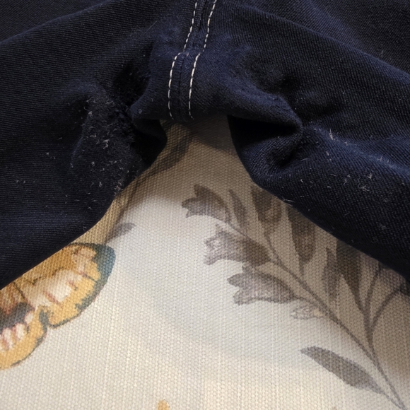 Piper by SmartPak Navy Riding Breeches 28R Knee Patch Equestrian Pants Schooling - Picture 3 of 8